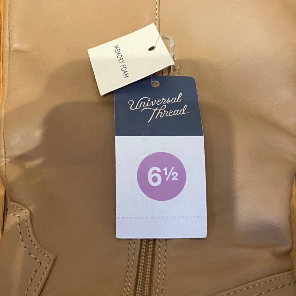 Universal Thread Tan Over the Knee Boots - Picture 3 of 5